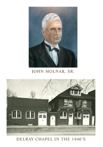 John Molnar Senior and DelRay Chapel
